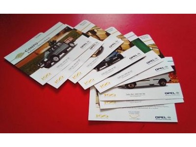 Opel - Catálogo de lançamento da gama (COMERCIAIS)