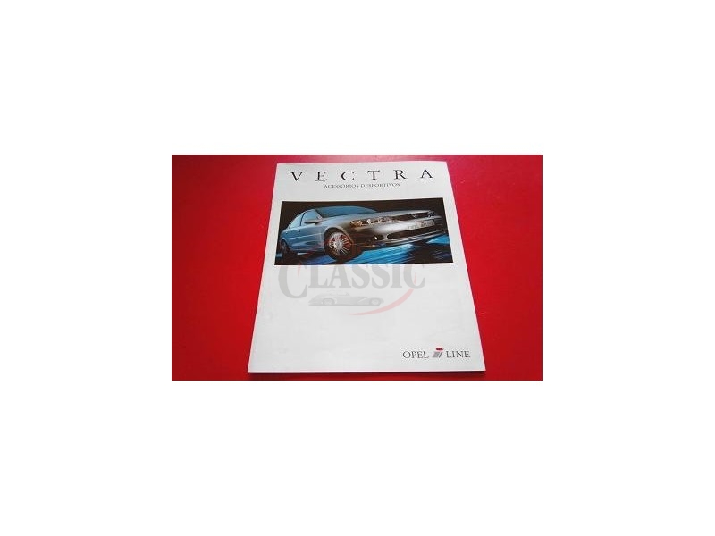 Opel Vectra B - Catálogo de acessórios desportivos (OPEL I LINE)