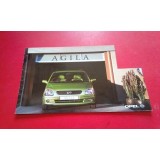 Opel Agila - Catálogo de lançamento