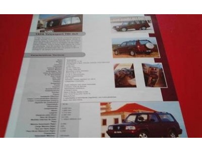 Tata Telcosport - Catálogo de lançamento
