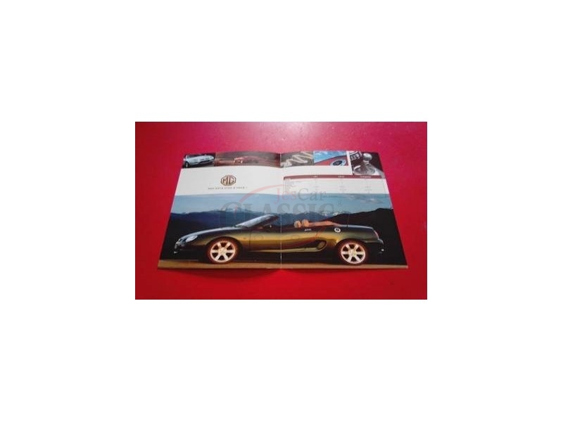 MG MGF - Catálogo de lançamento