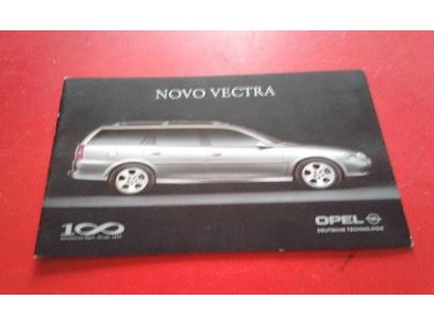 Opel Vectra B - Catálogo de lançamento