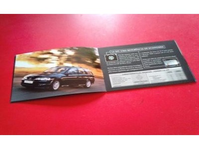 Opel Vectra B - Catálogo de lançamento