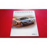 Opel Frontera B - Catálogo de lançamento