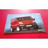 Opel Vivaro - Catálogo de lançamento