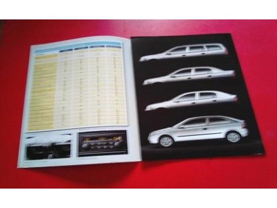 Opel Astra G - Catálogo de lançamento