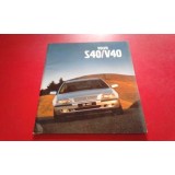 Volvo S40 - Catálogo de lançamento