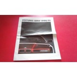 BMW - Catalogo de modelos - (Voitures BMW 1990/91)