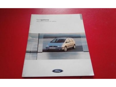 Ford Galaxy MkII - Catálogo de lançamento