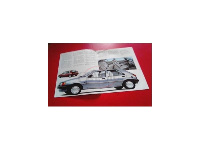Ford Fiesta MkIII - Catálogo de lançamento
