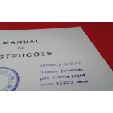 Bedford TJ / Bedford TK - Manual do condutor (Set.1969)