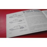 Nissan 720 Pick-up - Manual do condutor (Serie del modelo Datsun 720)