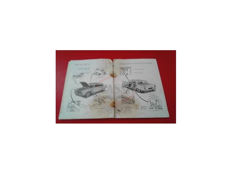 Peugeot 404 - Manual do condutor (404 Berline - 4313450 Manual de instruções - Notice d´entretien)