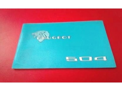Peugeot 504 - Manual do condutor (A 11 - A 12 - A 13 - A 14 - F11 - F 13 - D 11 - D 13)