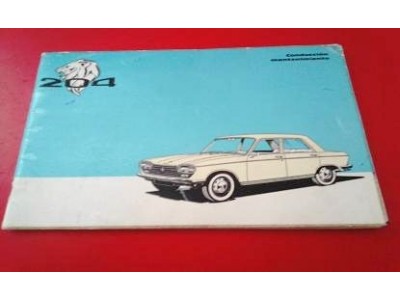 Peugeot 204 - Manual do condutor (Conducción mantenimiento)