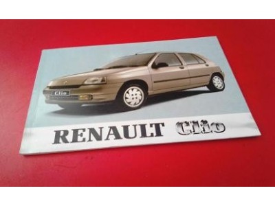 Renault Clio I - Manual do condutor (Mar.1993)