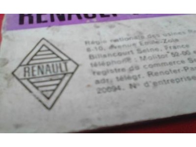 Renault 4 - Manual do condutor (Vous souhaite bonne route)