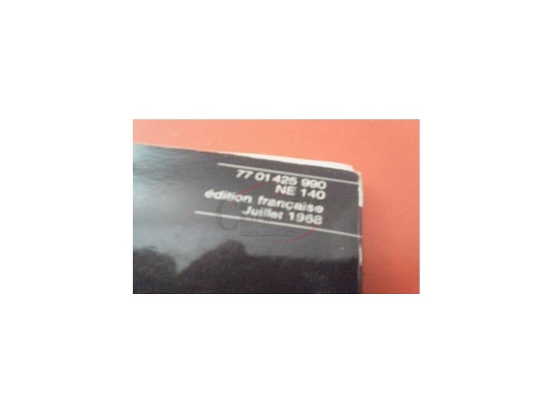 Renault 16 - Manual do condutor (Conduite et entretien)