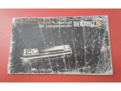 Renault 5 - Manual do condutor (Manual de Conservação)