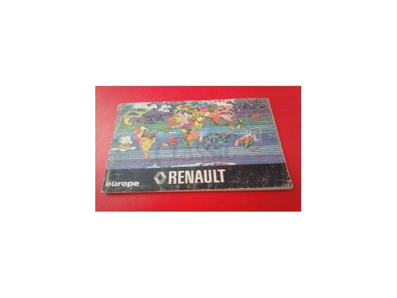 Renault 4 / Renault 5 - Manual do condutor (Manual de assistência - EUROPA)