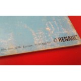 Renault 4 / Renault 5 - Manual do condutor (Manual de assistência - EUROPA)