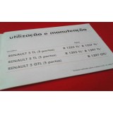 Renault 5 - Manual do condutor (1981)