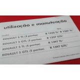 Renault 5 - Manual do condutor (1982)