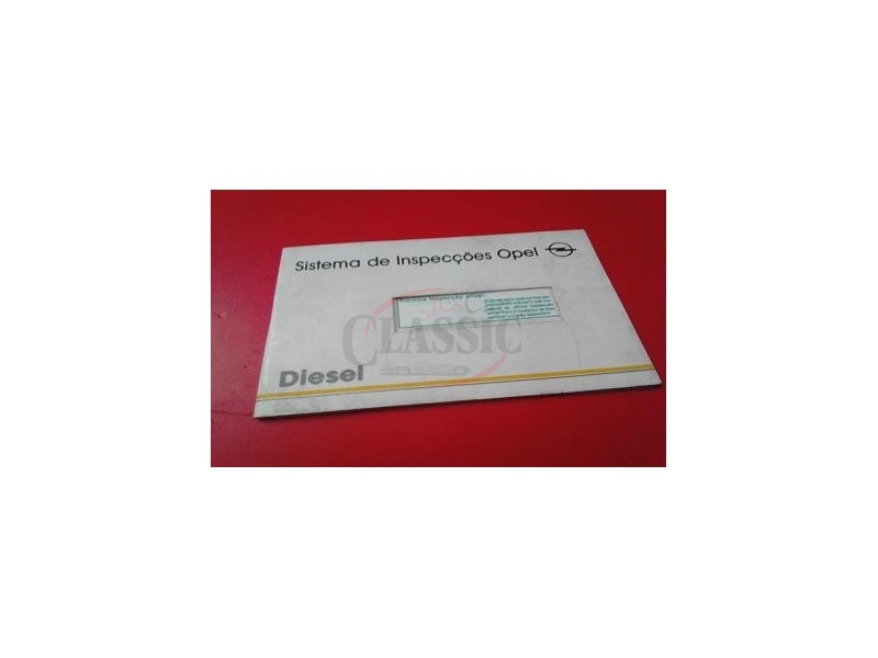 Opel Corsa A - Manual do condutor (Sistema de Inspecções)