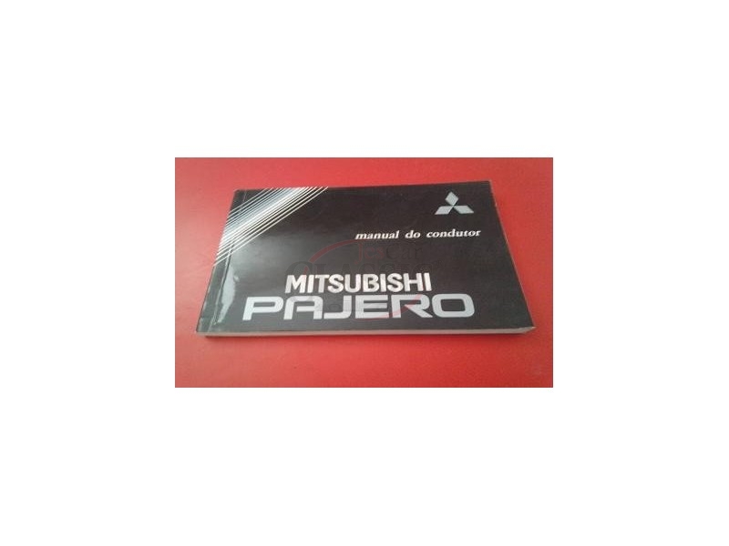 Mitsubishi Pajero I - Manual do condutor