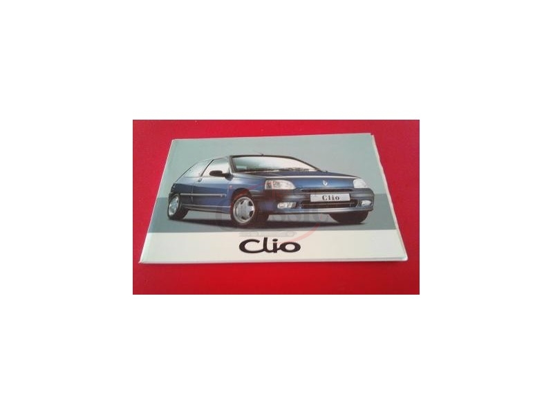 Renault Clio I - Manual do condutor (Fase II - Jun.1996)