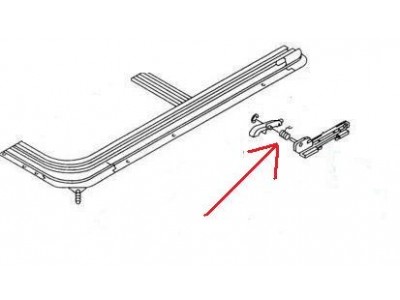 VW Golf III - Mola do tecto de abrir