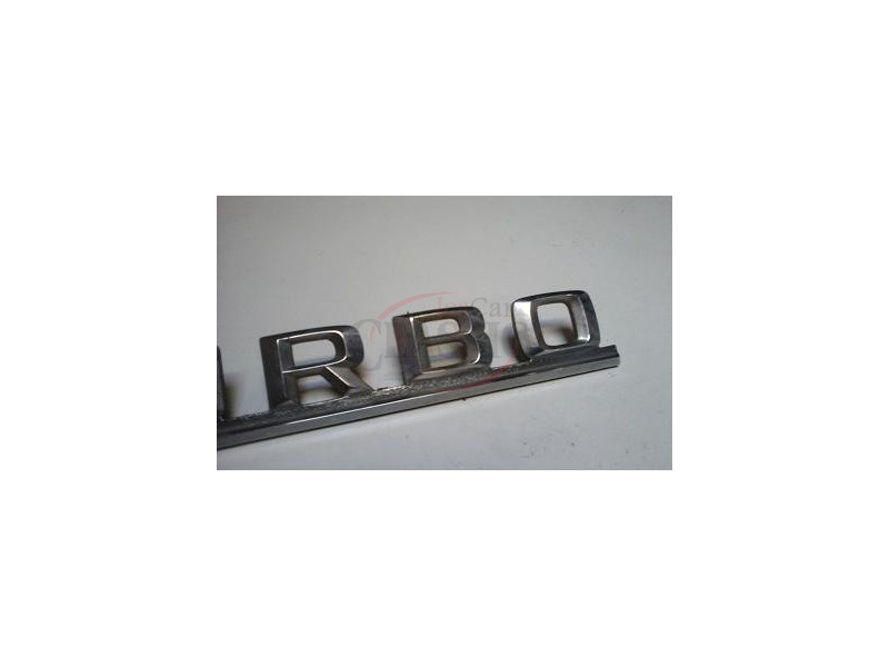 Mercedes-Benz W124 - Emblema traseiro (TURBO)