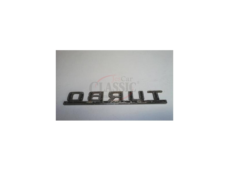 Mercedes-Benz W124 - Emblema traseiro (TURBO)