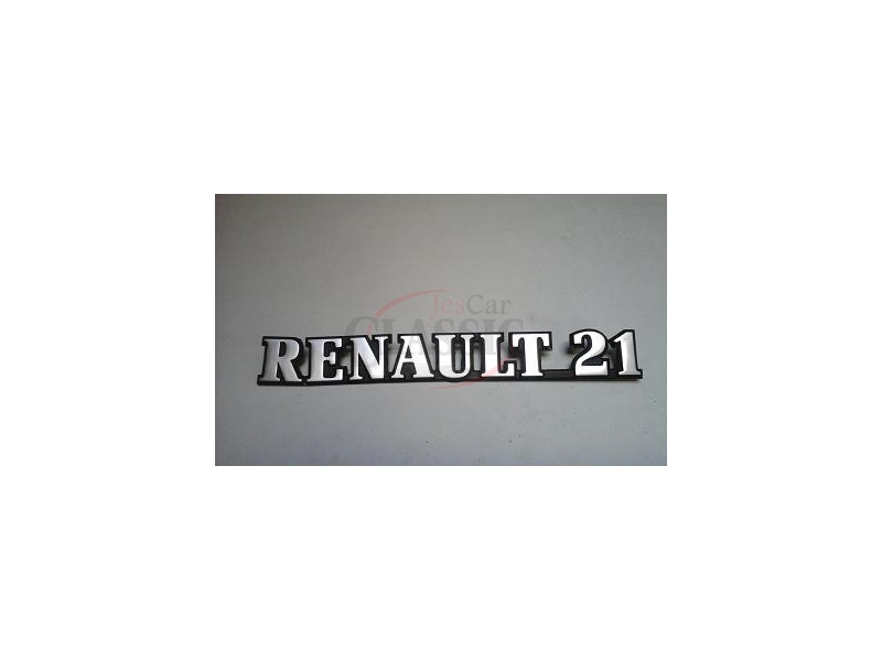 Renault 21 I / Renault 21 Turbo - Emblema traseiro