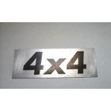 Aplicação Desconhecida - Emblema (4x4)