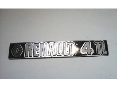 Renault 4 - Emblema traseiro (TL)