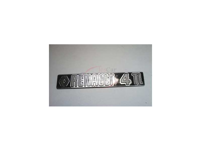 Renault 4 - Emblema traseiro (TL)