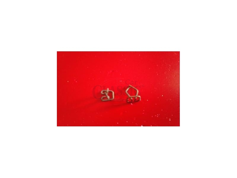 Aplicação Desconhecida - Mola de fixação para frisos (9mm)