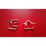Aplicação Desconhecida - Mola de fixação para frisos (24mm)