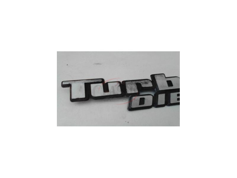Aplicação Desconhecida - Emblema traseiro (Turbodiesel)
