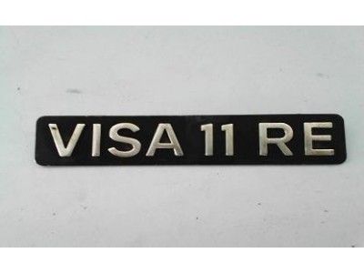 Citroen Visa - Emblema traseiro (VISA 11 RE)