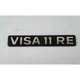 Citroen Visa - Emblema traseiro (VISA 11 RE)