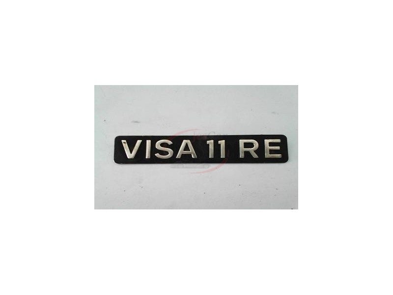 Citroen Visa - Emblema traseiro (VISA 11 RE)