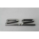 Audi 100 C3 - Emblema traseiro (2.2)