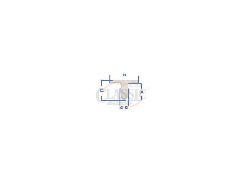 Peugeot 205 - Mola de fixação para friso para-choques