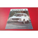 Renault 4 - Catálogo de lançamento (Set.1981)