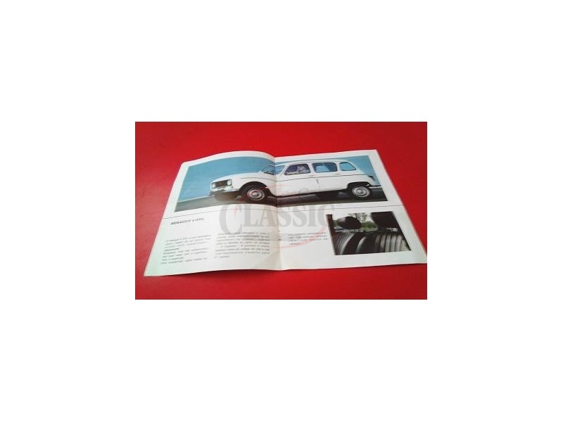 Renault 4 - Catálogo de lançamento (Set.1981)