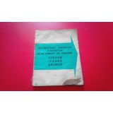 UNIC ZU - Manual do condutor (ZU 122 / 92) Instructions générales d´entretien et de conduite des véhicules)