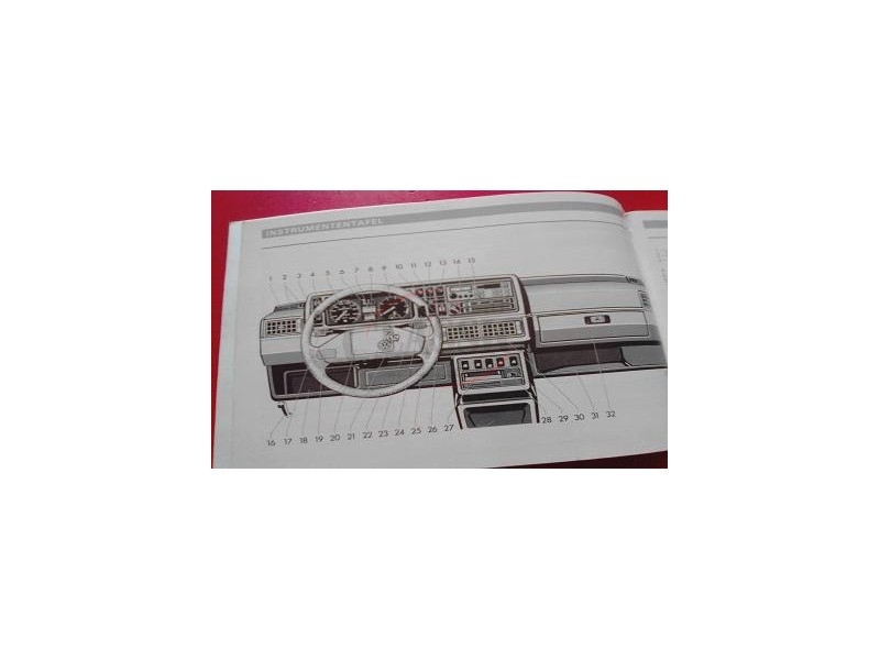 VW Golf II - Manual do condutor - (Betriebsanleitung)