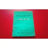 Peugeot 404 Pick-up - Manual do condutor